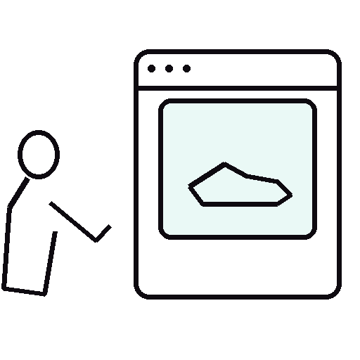 Transparent outlined silhouette illustration for Make the Main Image Earn Its Space.